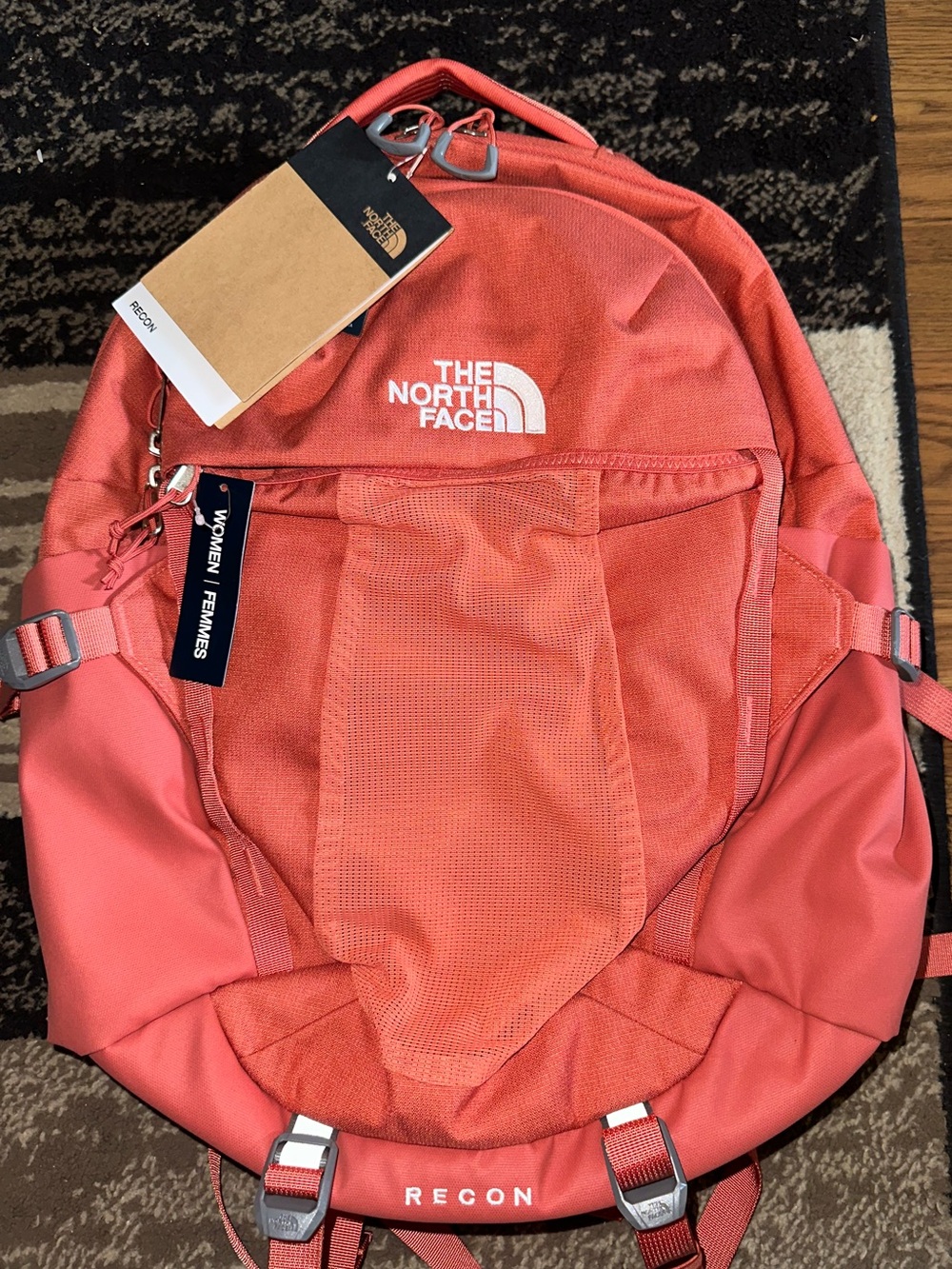 The North Face Recon Backpack in Coral